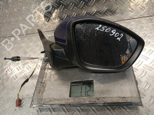 Used Right mirror PEUGEOT 208 I (CA_, CC_) 1.2 VTi 68 / PureTech 68 (68 hp) 24494000
