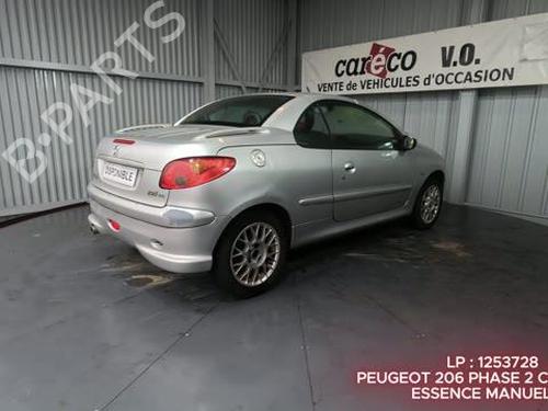 Grille PEUGEOT 206 CC (2D) 1.6 16V (2DNFUF, 2DNFUR) | BP29449123C40