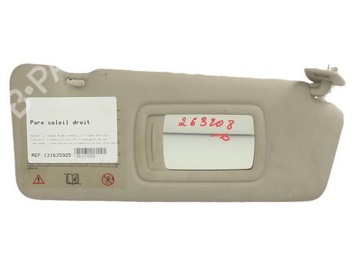 Used Right sun visor Right sun visor 38584425 38584425