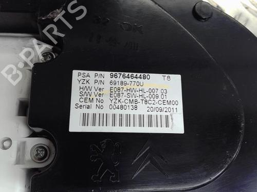 Instrument cluster PEUGEOT 5008 (0U_, 0E_) 2.0 HDi 150 / BlueHDi 150 | BP21879918C47 