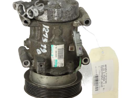 Used AC compressor RENAULT CLIO III (BR0/1, CR0/1) 1.2 16V (BR02, BR0J, BR11, CR02, CR0J, CR11) (75 hp) 21307509