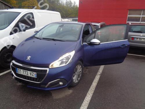 Right curtain airbag PEUGEOT 208 I (CA_, CC_) 1.2 VTI 82 | BP21311632C12 