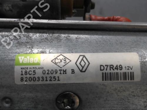 Starter RENAULT LAGUNA II (BG0/1_) 1.9 dCi (BG08, BG0G) | BP21313097M8 