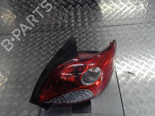 Used Right taillight PEUGEOT 206+ (2L_, 2M_) 1.1 (60 hp) 21891380