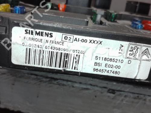 Fuse box PEUGEOT 206 Hatchback (2A/C) 1.4 16V | BP21303100E1 