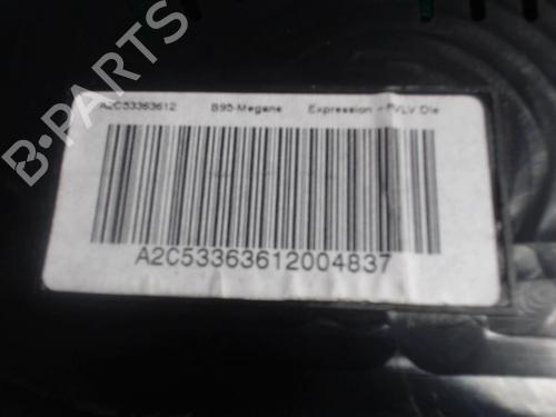 Used Instrument cluster RENAULT MEGANE III Hatchback (BZ0/1_, B3_) 1.5 dCi (106 hp) 21369598