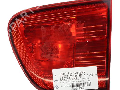 Used Right tailgate light SEAT IBIZA II (6K1) 1.4 i (60 hp) 28540009