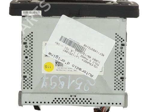 Radio VW POLO V (6R1, 6C1) 1.6 TDI | BP27559235E6 