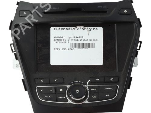 Used Radio HYUNDAI SANTA FÉ III (DM, DMA) 2.2 CRDi 4WD (200 hp) 26680928
