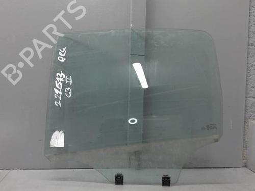 Used Rear left door window CITROËN C3 II (SC_) 1.6 HDi (92 hp) 21292009