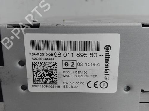 Radio CITROËN C4 II (NC_) 1.6 HDi 90 | BP21311419E6 