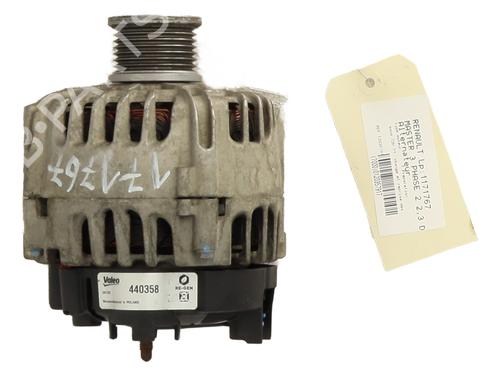 Alternator RENAULT MASTER III Van (FV) 2.3 dCi 145 FWD (FV0E, FV0F, FV0H, FV02, FV0M, FV0S,... | BP32069304M7 