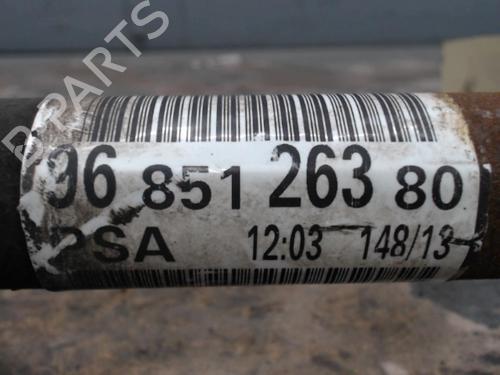 Used Left front driveshaft Left front driveshaft PEUGEOT 5008 (0U_, 0E_) 2.0 HDi (163 hp) 21315395 21315395