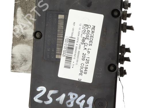 ABS pump MERCEDES-BENZ CLK (C209) CLK 320 (209.365) | BP25768610M43 