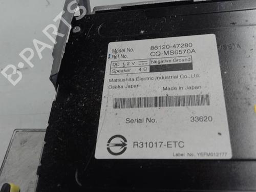 Radio TOYOTA PRIUS Liftback (_W2_) 1.5 Hybrid (NHW20_, NHW20R) | BP21313987E6 