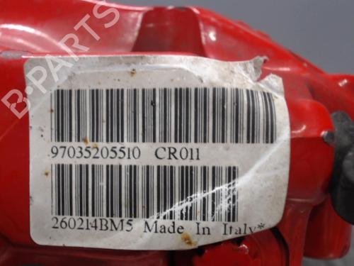 Used Left rear brake caliper PORSCHE PANAMERA (970) 4.8 GTS (440 hp) 21368222