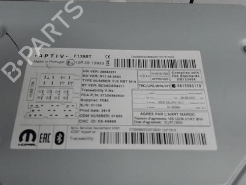 Radio FIAT PANDA (312_, 319_) 1.2 (312PXA1A) | BP21298446E6 