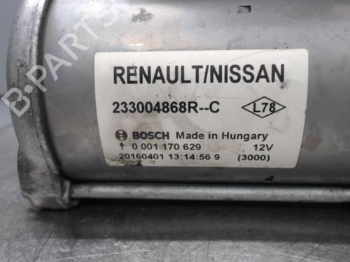 Startmotor RENAULT MEGANE IV Hatchback (B9A/M/N_) 1.5 dCi 110 (B9A3) (110 hp) 21307335