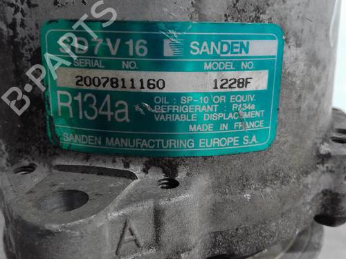 Used AC compressor AC compressor PEUGEOT 607 (9D, 9U) 2.2 HDi (133 hp) 28510380 28510380