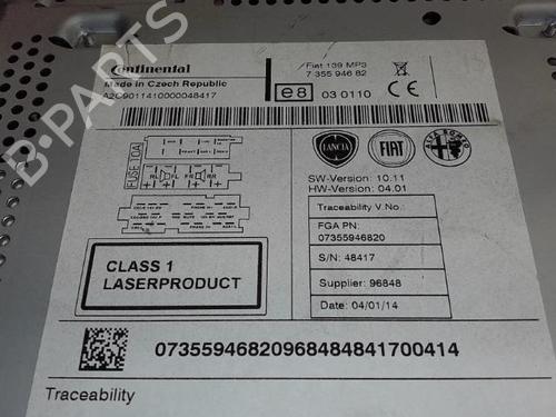 Radio FIAT PANDA (312_, 319_) 1.2 (312PXA1A) | BP21297571E6 