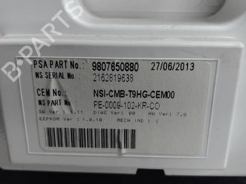 Instrument cluster PEUGEOT 308 II (LB_, LP_, LW_, LH_, L3_) 1.6 HDi / BlueHDi 115 | BP21293065C47 