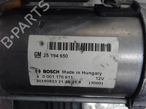 Startmotor OPEL CORSA E (X15) 1.4 Turbo (08, 68) (101 hp) 21879807
