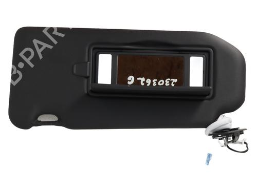 Left sun visor PEUGEOT 3008 II SUV (MC_, MR_, MJ_, M4_) 1.2 THP/ PureTech 130 (MRHNSM, MRHNSU, MRHNSJ, MRHNYW,... | BP27671118I1 