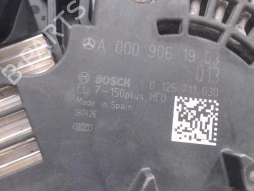 Used Alternator MERCEDES-BENZ B-CLASS Sports Tourer (W246, W242) B 180 (246.242) (122 hp) 21292100