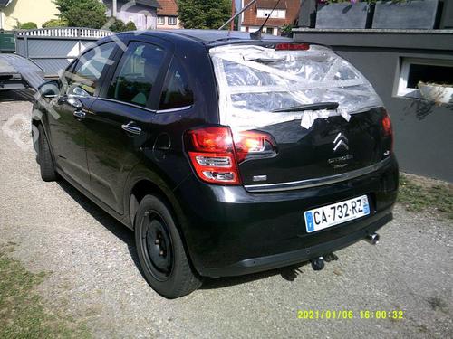 Rear left door window CITROËN C3 II (SC_) 1.6 HDi | BP21292009C20 