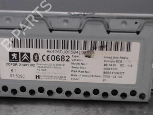 Radio PEUGEOT 207 (WA_, WC_) 1.6 HDi | BP21296321E6 