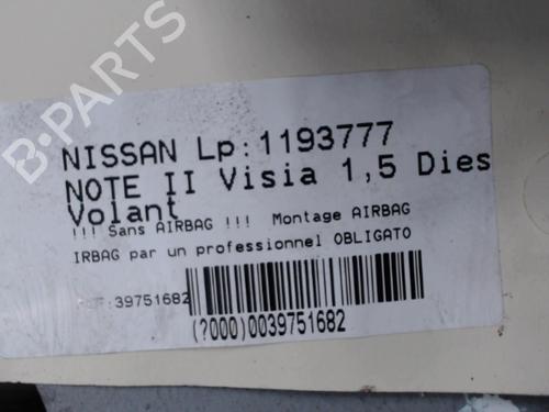 Steering wheel NISSAN NOTE (E12) 1.5 dCi | BP21294342C49 