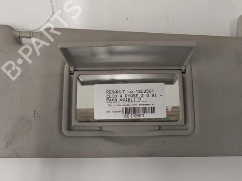 Used Right sun visor RENAULT CLIO IV (BH_) 0.9 TCe 90 (BHNF, BHMA, BHMH, BHJK, BHJR) (90 hp) 27712854