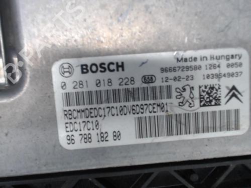 Used Engine control unit (ECU) Engine control unit (ECU) PEUGEOT 307 Break (3E) 2.0 HDI 110 (107 hp) 21302150 21302150