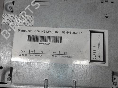 Used Radio PEUGEOT 407 Coupe (6C_) 2.0 HDi (136 hp) 21370615