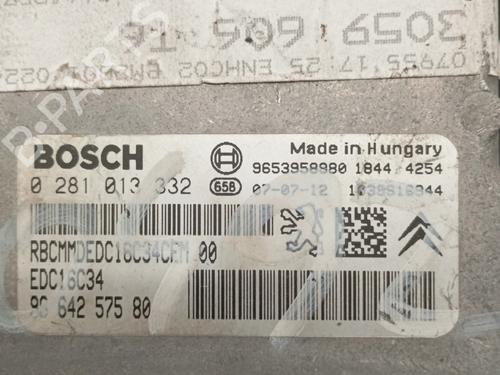 Used Control unit PEUGEOT 307 Break (3E) 1.6 HDi 110 (109 hp) 21366061