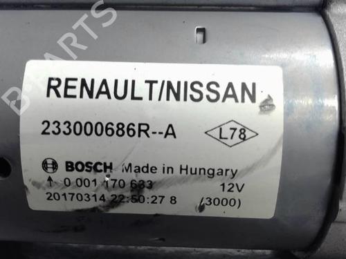 Startmotor RENAULT MEGANE IV Hatchback (B9A/M/N_) 1.6 dCi 130 (B9A4) | BP21302483M8 