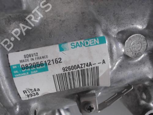 Used AC compressor AC compressor NISSAN NOTE (E11, NE11) 1.5 dCi (90 hp) 21319364 21319364