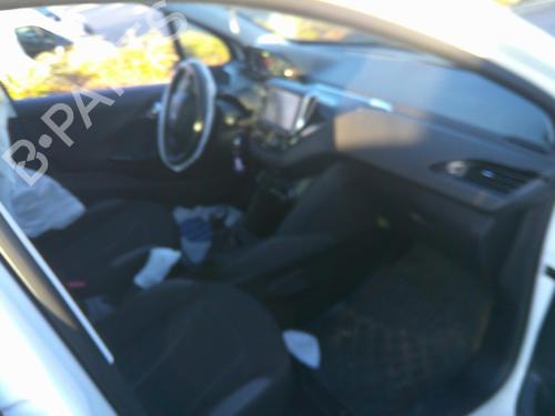 Right sun visor PEUGEOT 208 I (CA_, CC_) 1.2 VTI 82 | BP21308476I2 