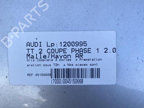 Tailgate AUDI TT (8J3) 2.0 TFSI | BP21297207C6 