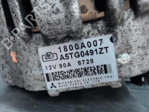 Used Alternator MITSUBISHI L200 / TRITON (KA_T, KB_T) 2.5 DI-D 4WD (KB4T) (136 hp) 21299068