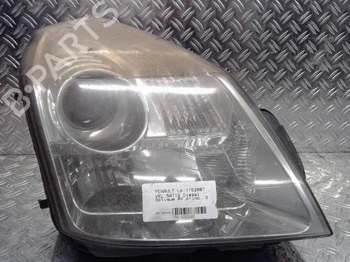 Used Right headlight Right headlight RENAULT VEL SATIS (BJ0_) 2.2 dCi (BJ0E, BJ0F) (150 hp) 21317572 21317572