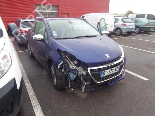 Right curtain airbag PEUGEOT 208 I (CA_, CC_) 1.2 VTI 82 | BP21311632C12 