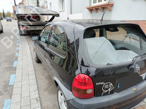 Rear left seatbelt OPEL CORSA B (S93) 1.0 i 12V (F08, F68, M68) | BP30303552I29