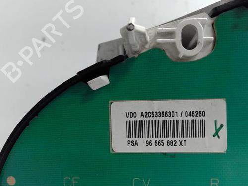 Instrument cluster CITROËN C3 II (SC_) 1.4 HDi 70 (SC8HZC, SC8HR0, SC8HP4) | BP21292138C47 