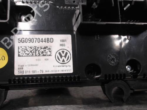 Climate control VW GOLF VII (5G1, BQ1, BE1, BE2) 1.2 TSI | BP21301717I5