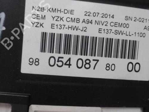 Instrument cluster PEUGEOT 2008 I (CU_) 1.6 HDi | BP21297883C47 
