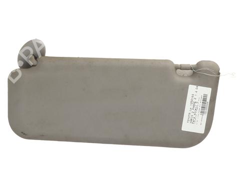 Used Left sun visor Left sun visor TOYOTA YARIS (_P9_) 1.4 D-4D (NLP90_, NLP90R) (90 hp) 27701332 27701332