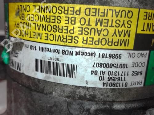 Used AC compressor AC compressor MINI MINI (R50, R53) Cooper (116 hp) 21320242 21320242