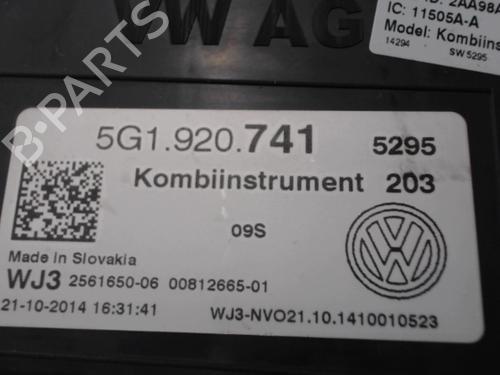 Instrument cluster VW GOLF VII (5G1, BQ1, BE1, BE2) 1.6 TDI | BP21313367C47 