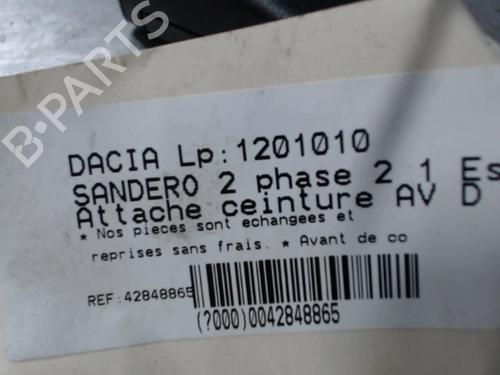 Used Seat buckle Seat buckle DACIA SANDERO II 1.0 SCe 75 (B8JC, B8JD, B8NC) (73 hp) 21294135 21294135
